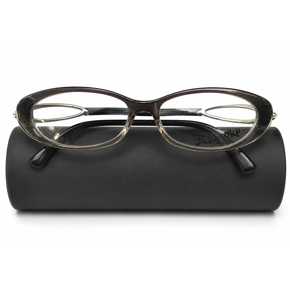 Emilio Pucci EP2616R Women's Designer Eyeglass Frames Brown Italy 52-17 135